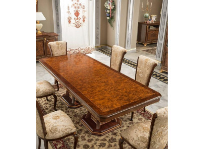 Dining table Deesign Furniture Furnishings Tables Solid wood Table new Luxury Italian