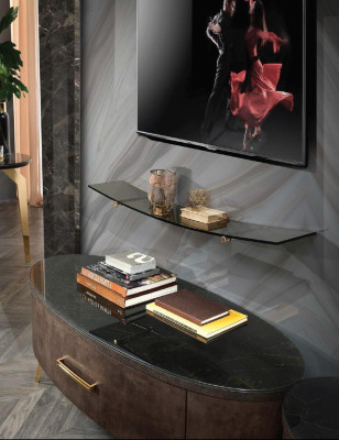 Living room TV-cabinet Sideboard tv Wardrobe Table Chest of drawers Lowboard Wood Modern new