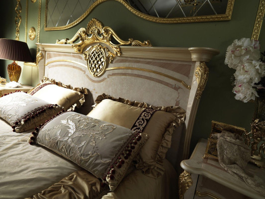 Bed Bedroom Beds Double bed Bed Frame Hotel Design Upholstery Luxury Furniture