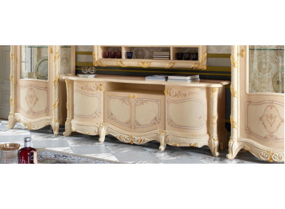 Furniture Italian sideboard shelves new television shelf tv stand TV cabinet solid wood