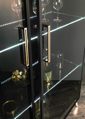 Display case Wardrobe Showcases Cabinets Design Italian Furniture Living room Wardrobe