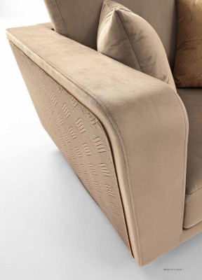 Armchair Design Couch Sofa Fabric Relax Lounge Luxury TV Club Upholstery Seater