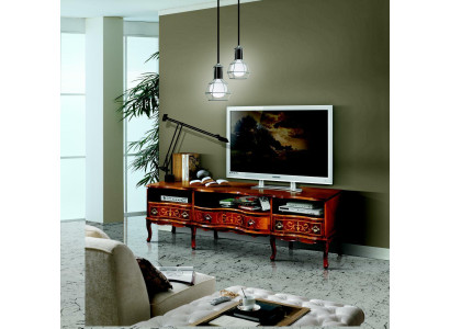 Chic sideboard tv lowboard long TV cabinet wardrobe Italian furniture living room wood furniture