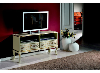 Chic White TV cabinet Wardrobe sideboard lowboard tv Cabinets Italian style Furniture new