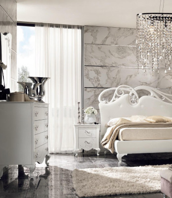Luxury Double bed Bed bed frame Bed frame e Double Modern Luxury Italy style new
