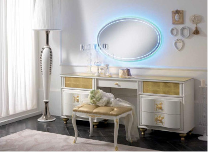 Dressing table Luxury Design Tables Cosmetics Hairdressing Mirror Console Bedroom