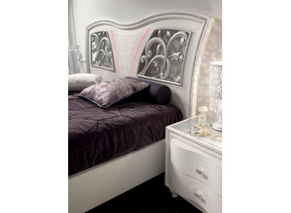Bed Frame Wood Double Bedroom White Modern Double bed Furniture Bed Beds new