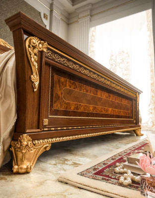 Double bed Beds Bedroom Design beds Bizzotto Furniture Solid Wood Bed new