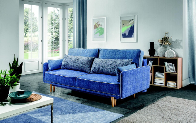 Mega Comfort ables modern 3-Seater sofa bed in Classic n style from EUROPE