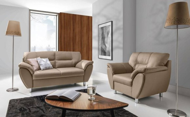 The elegant Classic 2-seater sofa in Art Nouveau fits into any interior