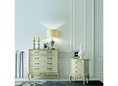 Design Furniture Style Baroque Chest of drawers Wood Italy Furniture Sideboard Luxury Sideboard