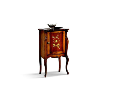 Design Furniture Style Baroque Chest of drawers Display case Brown Wood Luxury Italian