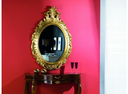 Classic r Designer Luxury Mirror Wall mirror Baroque Rococo 88x133cm Wood Frame new