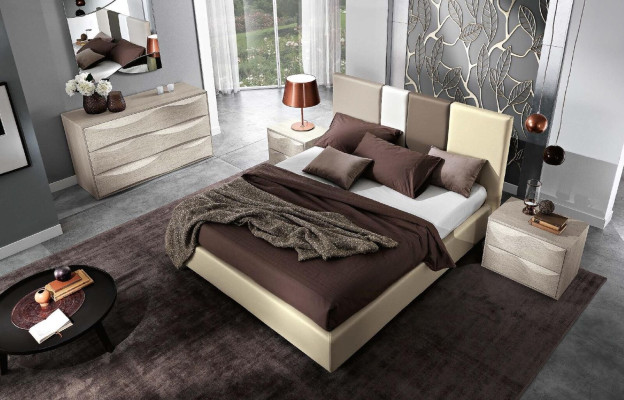 Set Chest of drawers with Mirror Chests of drawers Console Group Wood Cabinet Bedroom Modern