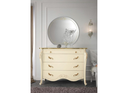 Chest of drawers Beige Sideboard Style Wood Furniture Chests of drawers new Italian Furniture Design