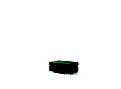 XXL Club Footstool Leather Lounge Stool Ottoman Pufa Textile Ottoman