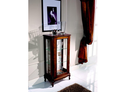 Design Furniture Italian Brown Display case Wood Luxury Cabinets Classic Sideboard