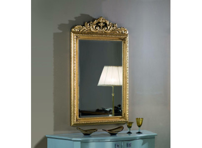 Glass Frame Wall Classic r Wall mirror Wooden frame Mirror Furniture new 133x81cm