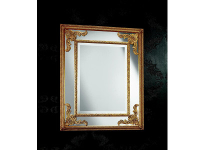 Decoration Mirror Wall mirror Hallway mirror Bathroom Hallway Wood Wall Mirror Baroque