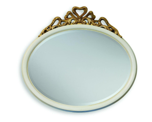 Hallway mirror Mirror Wall mirror Bathroom Round Wood Wall Decoration Mirror Baroque