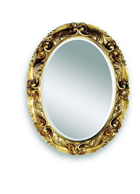 Modern Large Real Wood Frame Mirror Wall mirror Hanging Mirror Luxury Furniture