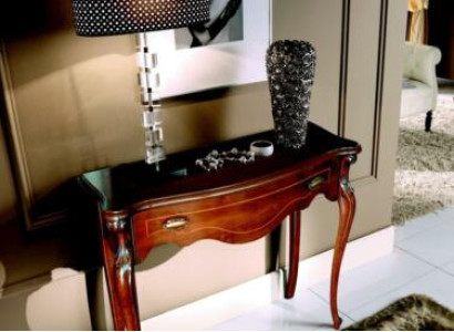 Wood Italian Furniture Console table Brown Furniture Style Baroque Design Furniture new
