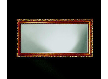 Mirror Real wood Handmade wooden frame Wall mirror Wood Frame 181x91 Baroque
