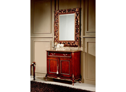 Design xxl large mirror wall mirror real wood frame hanging mirror luxury furniture