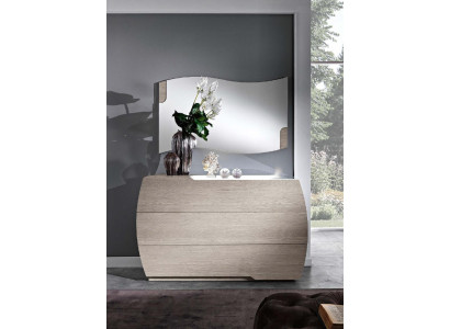 Chest of drawers with Mirror Suite Chests of drawers Wood Group Bedroom Modern Set new