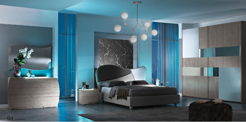 Chest of drawers with Mirror Suite Chests of drawers Wood Group Bedroom Modern Set new