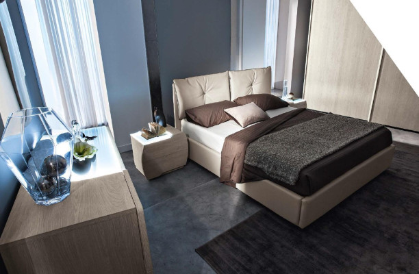 Bed Double Beds Furniture Furnishings Bed frame e Bedroom Modern Luxury new