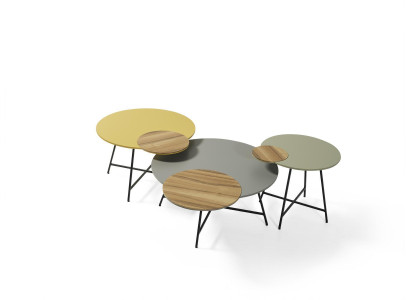 exclusive designer coffee table set from a European furniture manufacturer