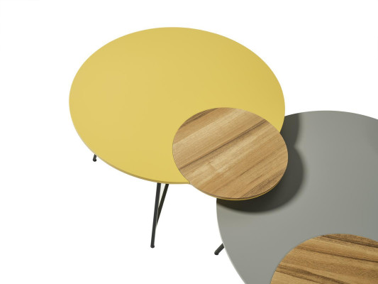 exclusive designer coffee table set from a European furniture manufacturer