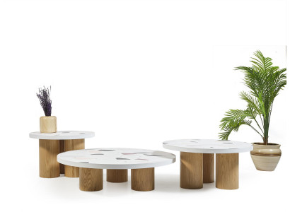 Coffee tables Side tables Design Living room 3 pcs. Italian style