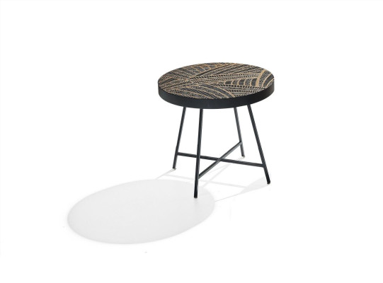 Design side coffee tables coffee table round tables black luxury 2 pieces