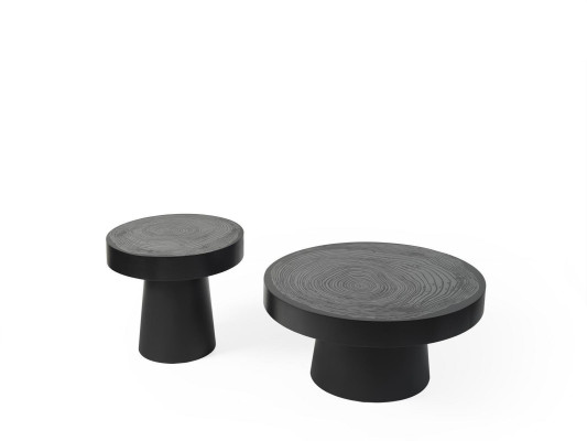 Coffee table round set 2 pcs. Side table Bedroom Tables Design