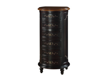 Design Chest of drawers Wardrobe Luxury Wood Round Chests of drawers Cabinets Shelf