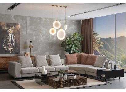 Living landscape Sofa Corner sofa Design Furniture Couch L-shape new Style Modern