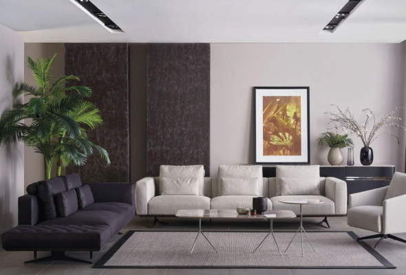 Armchair Design Upholstery Couch Couches Sofas Textile Style Modern new Gray