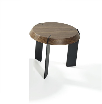 Round Side Tables Luxury Design Brown Table Coffee Living room new