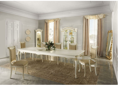 Classic Stil Furniture Italy Dining table 6 Chairs Set Group Suite