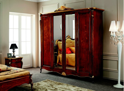 Wardrobe Wardrobe Living room Cabinets Style Furniture Wood Italian Furniture