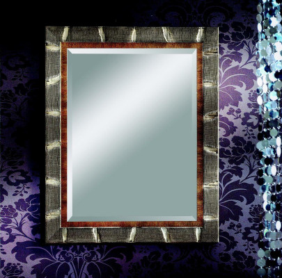 Modern Large Wall Mirror Mirror Real Frame Wood Hanging Mirror Luxury Furniture