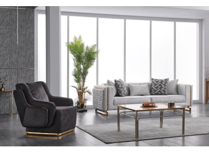 Designer Couches Soft Sofa Upholstery Sofa set Couches 3+1 Seater 2pcs