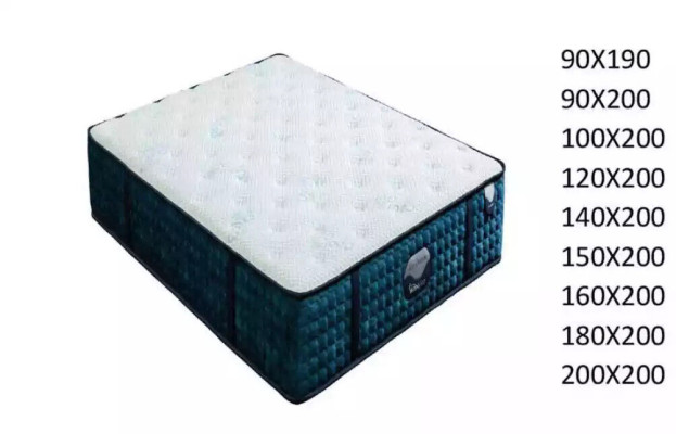 Kingsize Mattress Thick Luxury Mattresses 200x200cm 50cm big Orthopedic