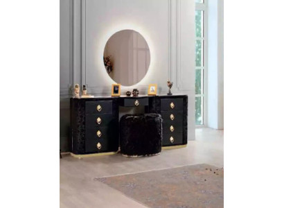 Dressing table Set Console Mirror Bedroom Furniture Design Stool Set new
