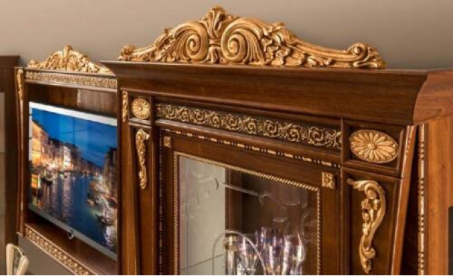 TV Stand Wardrobe Luxury Wall Units Living Room Row new Set Display case Wood Furniture