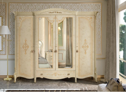 Wardrobe Wardrobe Baroque Style Furniture Classic Bedroom Cabinets Wood