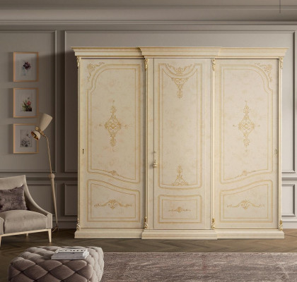 Luxury Wardrobe Wardrobe Style Furniture Classic Bedroom Cabinets Wood