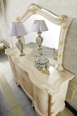 Chest of drawers Mirror Stool Complete Set Chest of drawers Bedroom Furniture 2pcs. Console new